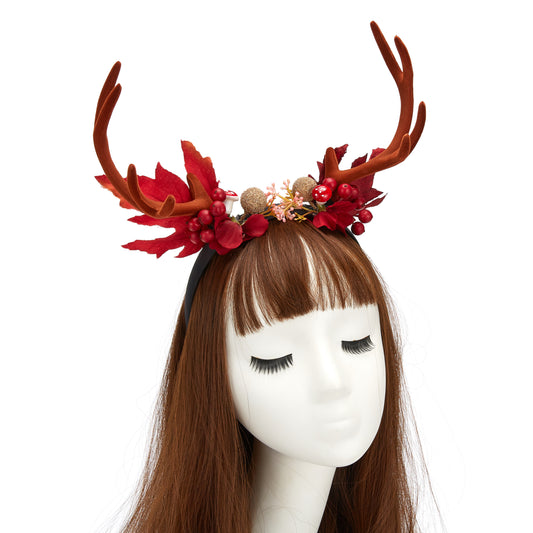 Christmas Reindeer Antler Headband