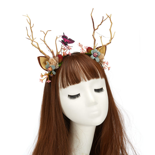 Christmas Reindeer Antler Headband